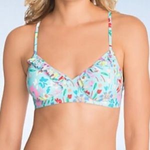VERA BRADLEY Bloom Ruffle Swim Top